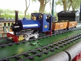 Image of Papplewick Green at Summerfields Miniature Railway Small Loco Rally